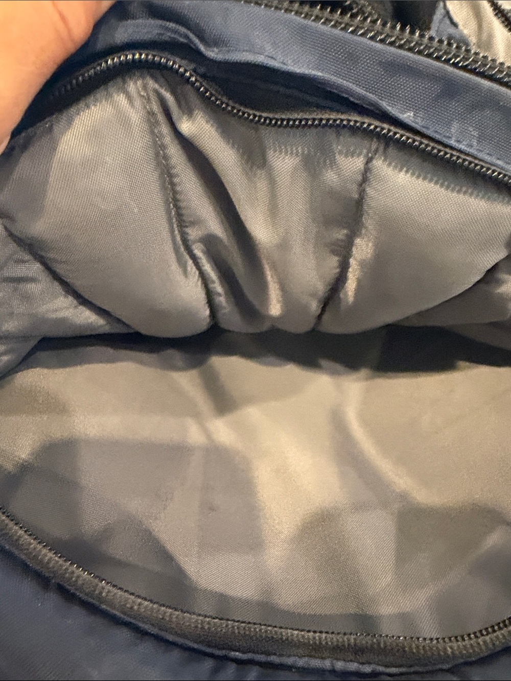 The North Face Blue and Black Men’s Daypack with Front Buckle - Picture 4 of 5